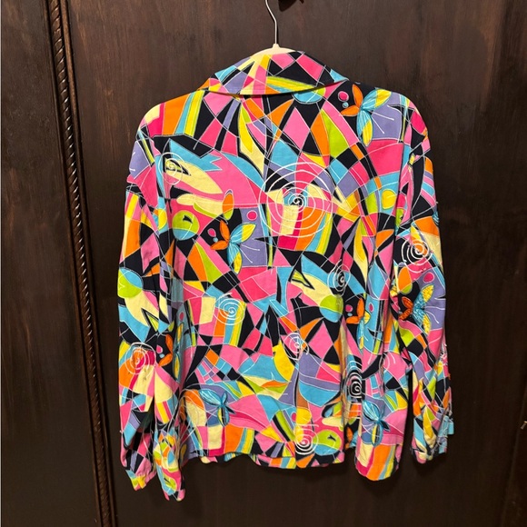 Colorful Geometric Pattern Shirt - Picture 3 of 3